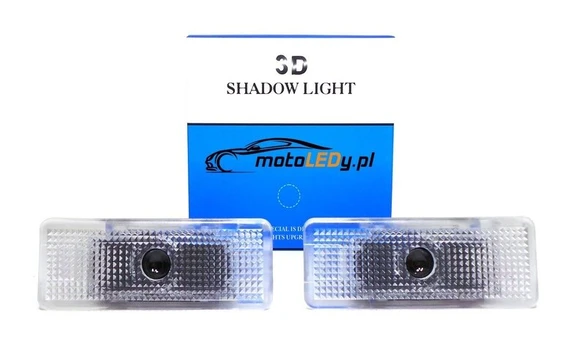 LED durų logotipo projektorius MotoLEDy E39, E53, BMW E39, E53 LED durų logotipo projektorius, 2 vnt
