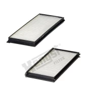 Filtras, salono oras HENGST FILTER E3931LI-2 kaina