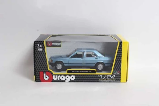 BBU 1:24 1987 Mercedes-Benz 190E Mėlyna 21103BU