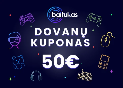 "Baitukas" Dovanų Kuponas 50€