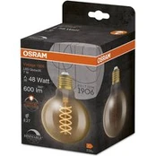OSRAM Vintage 1906 E27 7W LED G95 822 aukso spalvos dim