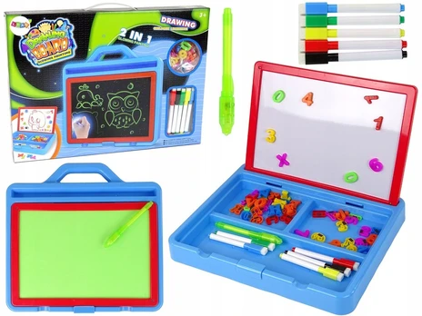 Lean Švytintys dažai 2in1 magnetinė piešimo lenta