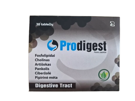Prodigest tab, maisto papildas, N30