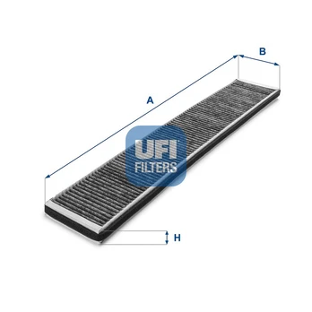 Filtras, salono oras UFI 54.121.00