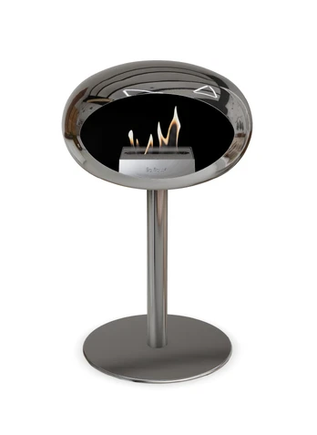 LE FEU CHROMED SILVER GROUND STEEL LOW 60 pastatomas biožidinys