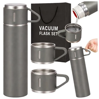 Termosas kelionėms Rivex T774, 400 ml, pilka