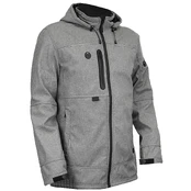 Darbinė striukė SOFTSHELL, pilkos spalvos, dydis 3XL kaina
