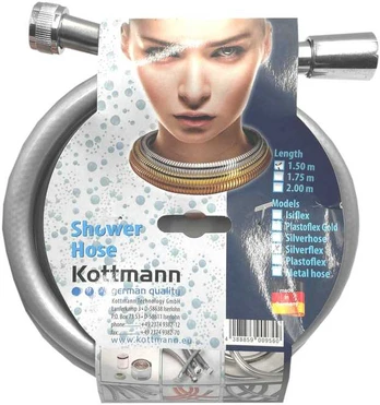 Dušo žarna SILVERFLEX 150 cm (141027)