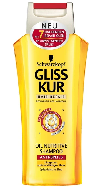Šampūnas Schwarzkopf Gliss Kur Oli Nutritive, 400 ml