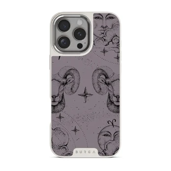 Aries - iPhone 16 Pro Case, Elite Light (MagSafe) / Silver / Purple