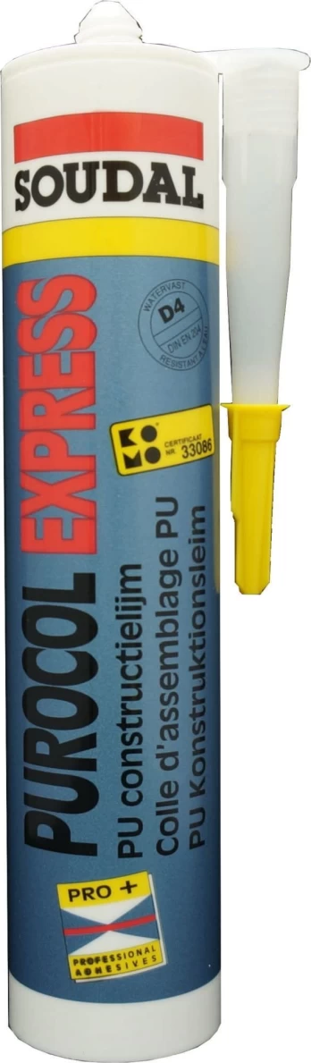 Konstrukciniai klijai SOUDAL PUROCOL EXPRESS, 310 ml