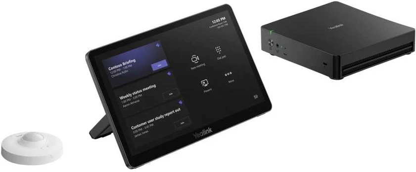 Yealink McoreKit-C4U-MS, Personal video conferencing system, Windows 11 IoT Enterprise, Juodas