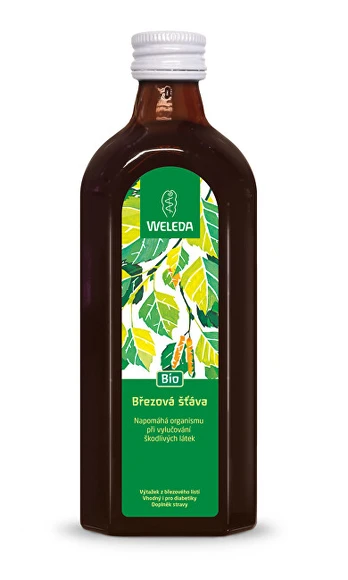Weleda Organic Birch juice (bez cukru) 250ml Moterims
