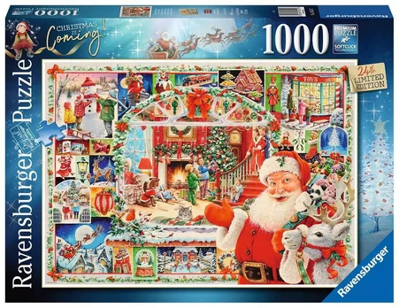 Ravensburger dėlionė „Kalėdos ateina!“, 1000 det.