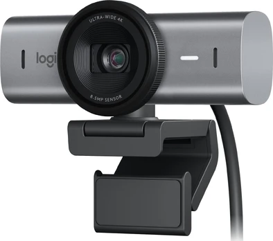 Logitech MX Brio, 4K, USB-C, juoda - Web kamera