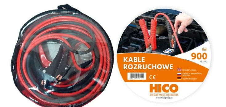 Paleidimo kabeliai BORG KRZ012