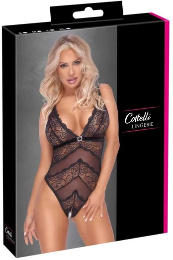 Cottelli lingerie Body with lace S glaustinukė