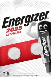 Energizer - Battery Lithium 3V CR2025 (2-pack) kaina