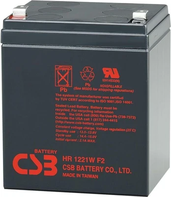 CSB Akumuliatorius 12V/5Ah (BAT-CSB-12V-5Ah)