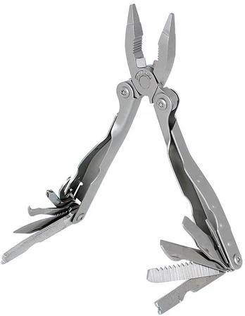 Nextool Schrade – Daugiafunkcis įrankis Tough Tool – 20 įrankių – Sidabrinis
