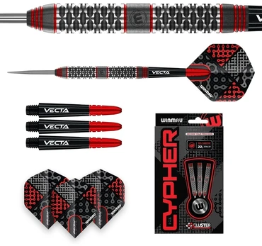 Smiginio strėlytės Winmau Cypher, 22 g, 90 % volframo