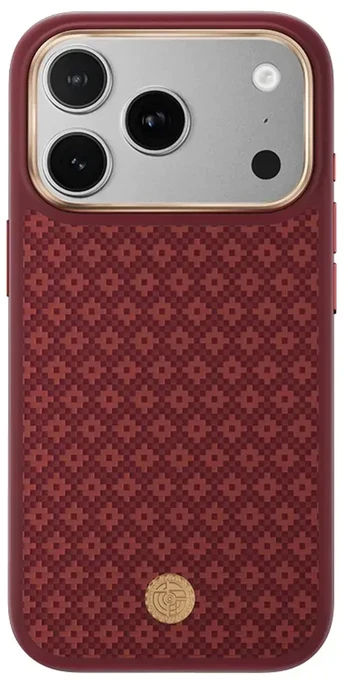 Benks Dėklas Magnetic Armor Pro Armor Grid Kevlar Metal Frame 600D (C.K.FL.AP.RD.B072) do Iphone 18 Pro/17 Pro raudona (Camera Control Button)