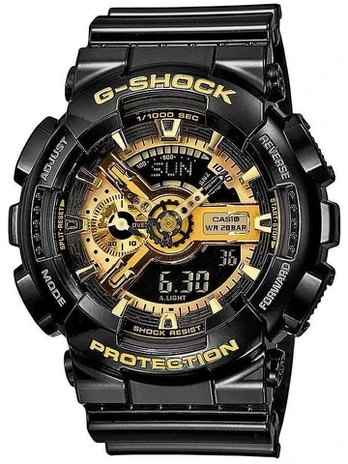 Watch Casio G-Shock GA-110GB-1AER - Black/Yellow | Casio