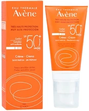 Apsauginis kremas nuo saulės Avene Unscented SPF50, 50 ml kaina