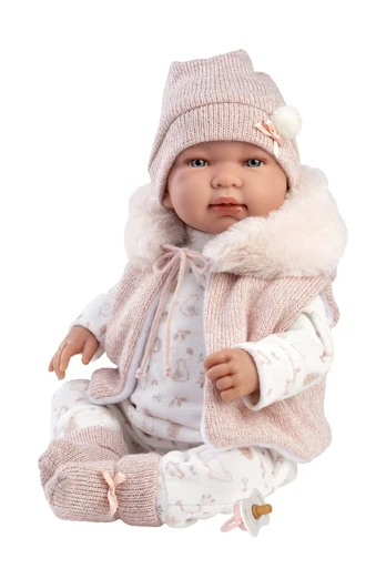Rappa Llorens 84486 doll with sounds - 44 cm