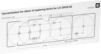 LAURITZ KNUDSEN Opus® 66 mærkelære for forfradåse