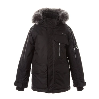 Huppa Berniukų žieminė striukė MARTEN 2, black