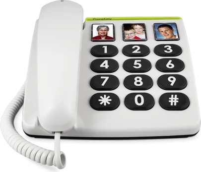 Išmanusis telefonas Doro PhoneEasy 331ph baltas