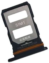 SIM kortelės laikiklis Xiaomi 12 Lite Black ORG
