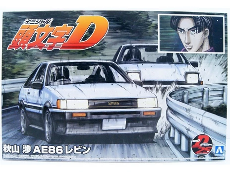 Konstruktorius Aoshima, Initial D AE86 Levin Wataru Akiyama 05965, 1/24