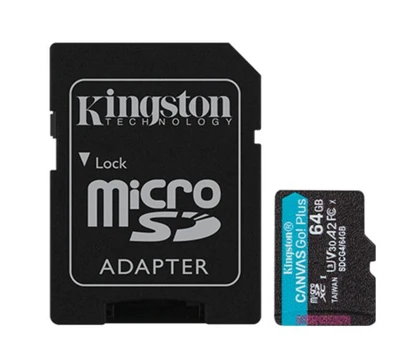 MEMORY MICRO SDXC 64GB UHS-I/W/ADAPTER SDCG4/64GB KINGSTON