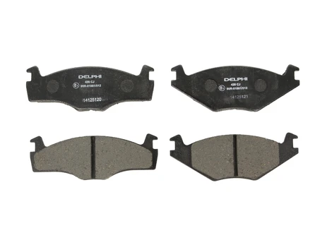 DELPHI LP0420 Brake pad set