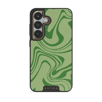 Funky Sensation - Samsung Galaxy S25 Case, Elite Dark (Magnetic) / Gold