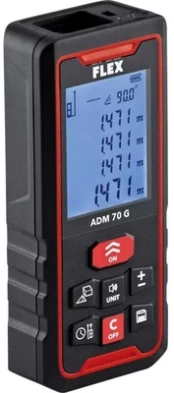 Atstumo matuoklis FLEX ADM 70 G, 0.05 - 70 m kaina