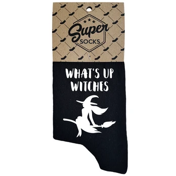 Moteriškos kojinės „What's up witches“