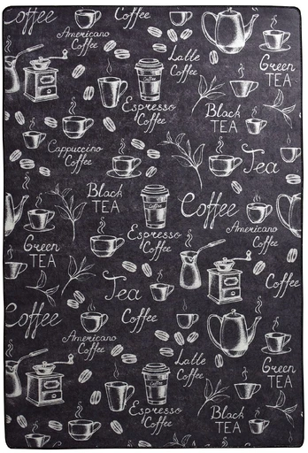 Kilimas (140 x 190) Cappuccino Siyah