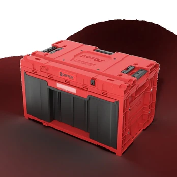 Q-Brick Box mit Schublade Qbrick System ONE DRAWER 1 TOOLBOX 2.0 Raudona Ultra HD Custom