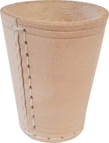 Longfield Pokerio taurė odinė 9cm