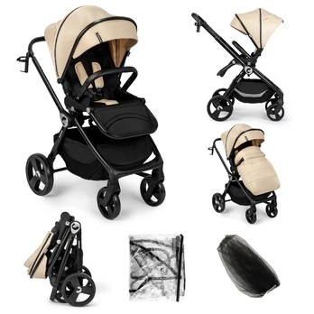 Kidnort Isbjörn beige Vaikiškas vežimėlis