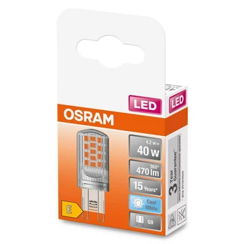 Osram OSRAM LED lemputė, G9, 3.8W, 470lm, 4000K