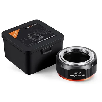 Kf Concept Kf Adapteris K&f Pro Do Sony E Nex E-mount Na M42 / Kf06.435
