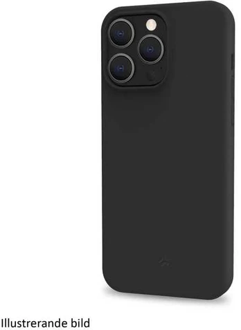 Dėklas Celly Cromo Soft rubber case iPhone 16 Pro Max Svart