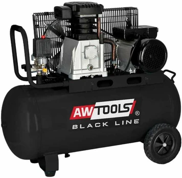 AW-Tools AWTOOLS KOMPRESOR AC90 90L 3,0HP Juodas LINE