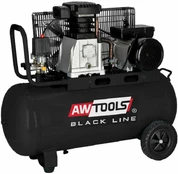 AW-Tools AWTOOLS KOMPRESOR AC90 90L 3,0HP Juodas LINE kaina