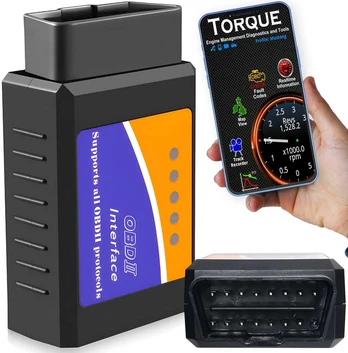 Retoo Interfejs diagnostyczny do samochodów OBD2 ELM 327 Bluetooth