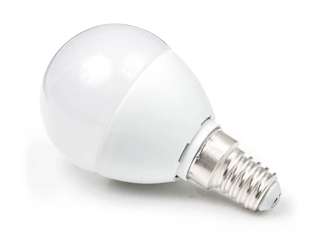 LED lemputė E14 4W G45 - Šaltai balta (6000K)